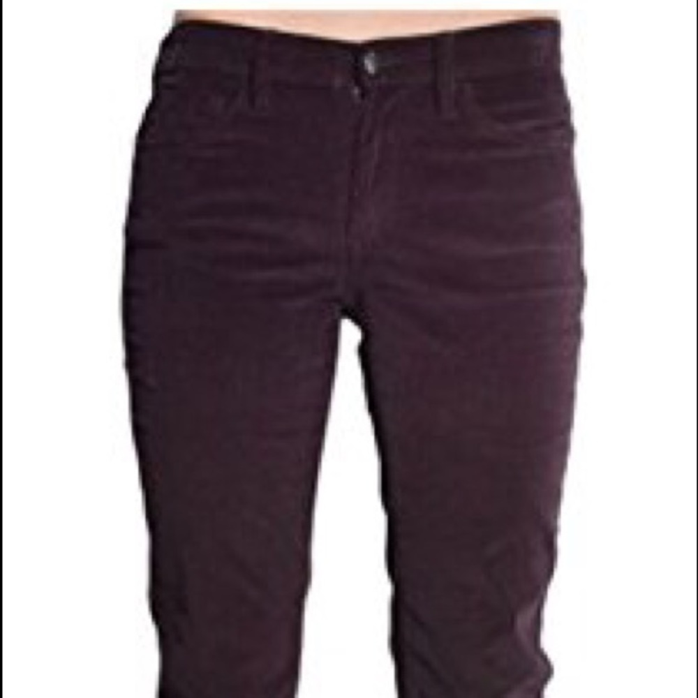 Calvin Klein Straight Leg Cords- Purple